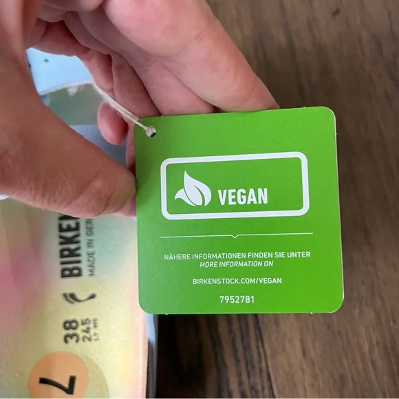 Birkenstock Arizona vegan sandals, sky blue size 38 - Picture 10 of 14
